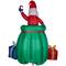 10ft. Airblown® Inflatable Giant Animated Santa in a Gift Sack